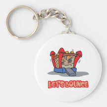 Lets Bounce Jump Castle Keychains