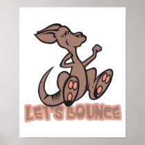 Lets Bounce Kangaroo Posters