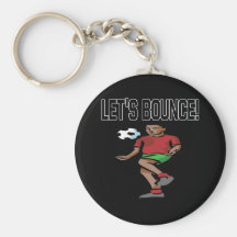 Lets Bounce Key Chain