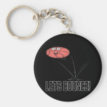 Lets Bounce Key Chains