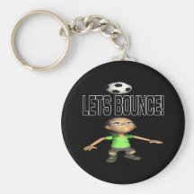 Lets Bounce Key Chains