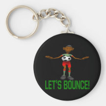 Lets Bounce Keychains