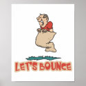 Lets Bounce Potato Sack Race posters