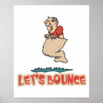 Lets Bounce Potato Sack Race Posters