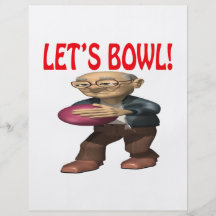 Lets Bowl Flyer
