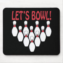 Lets Bowl Mouse Mat