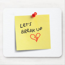 Let's break up! mousemats