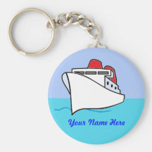 Let's Cruise Personalised Keychain