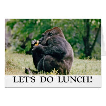Let's Do Lunch! Greeting Card