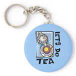 Let's Do Tea keychains
