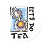 Let's Do Tea stickers
