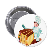 Let's Eat Cake Button