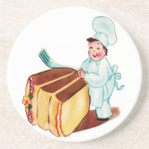 Let's Eat Cake Coaster