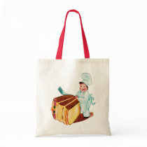 Let's Eat Cake Tote Bag