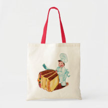 Let's Eat Cake Tote Bag