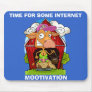 Let's Get Mootivated Mouse Pad