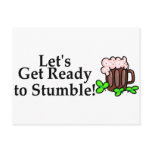 Lets Get Ready To Stumble postcards