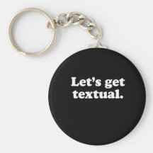Let's get textual key chains