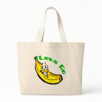 Lets Go Bananas Canvas Bag