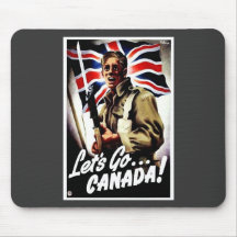 Let's Go.. Canada Mouse Pad