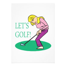 Lets Golf Custom Announcement