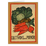 Let's Grow a Vegetable Garden Greeting Card