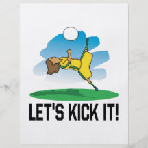 Lets Kick It Custom Flyer
