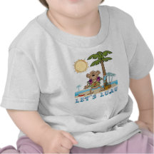 Lets Luau (Boy Monkey) T Shirts