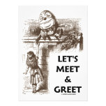 Let's Meet & Greet Alice Humpty Dumpty Wonderland Announcements