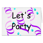 Let's Party Cards