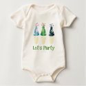 LET'S PARTY CHAMPAGNE PARTY HATS PRINT t-shirts