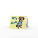 LET'S PARTY - Customise-able Invitation cards