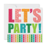 Let's Party! invitations