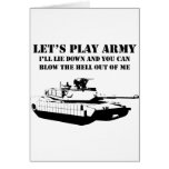 Let's Play Army Cards