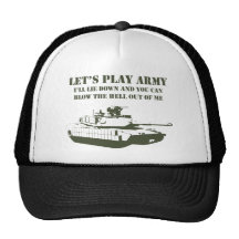 Let's Play Army Mesh Hats