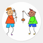 Lets Play Conkers Stickers