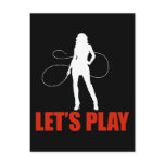 Let's Play postcards