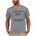 LET'S PUT A DENT IN HUNGER t-shirts