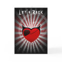 Let's Rock! Invitation Card Design