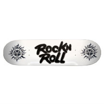 Let's Rock N Roll - 8 1/2" Deck Skateboard