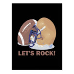 Lets Rock Post Card