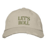 Let's Roll Baseball Hat embroidered hats