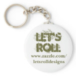 Let's Roll Key Chain keychains