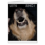 LET'S SING ! CARD