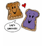 Let's Smoosh Peanut Butter and Jelly Cartoon Shirt
