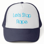 Lets Stop Rape Hat
