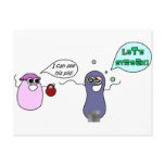 Let's Streak Postcard