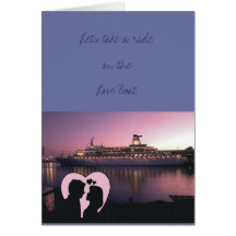 Lets take a ride on the Love Boat Cards