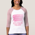 Let's Wipe Out Breast Cancer Together Tee Shirt