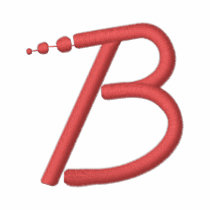 LETTER B 2 EMBROIDERED SHIRT